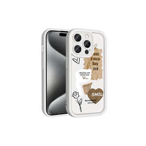 Funda Protectora de Silicona Premium Serie ASMA Klas para iPhone 14 Pro, con Protección de Cámara Impresa, Acabado Mate, Venta al Por Mayor - Product Image 3