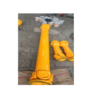 Accouplements d'arbres de transmission universels en acier, non standard, pour usage industriel OEM, couleurs jaune et argent