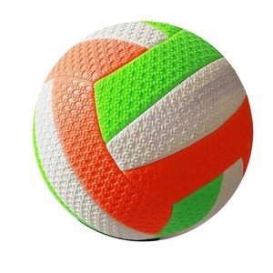 Venta al por mayor: Novedad, voleibol de playa de PVC personalizado, económico, duradero, ligero, ecológico, con químicos más seguros, último diseño. - Product Image 2