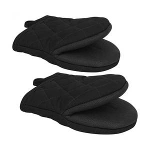 Breathable Cotton <b>Oven</b> <b>Gloves</b> Non-Slip Heat-Resistant Insulated Kitchen Mitts for Baking - Product Image 3