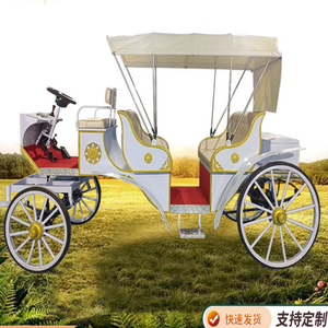 Carroza de <span class=keywords><strong>Caballos</strong></span> Eléctrica Royal Manufacturer, Material de Hierro, para Montar a Caballo - Product Image 5