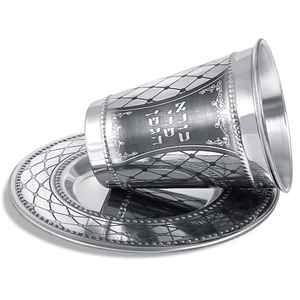 Most Popular Customised Shape <b>wine</b> Kiddush Drinking Cup Low Wholesale New Stainless Steel <b>Wine</b> Goblet Classic Koi Shabbat table - Product Image 6