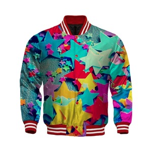 Veste en satin au design tendance, best-seller, respirante, avec logo personnalisé pour hommes - Product Image 1