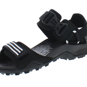 Chaussures Adidas Cyprex Ultra Sandal Dlx pour hommes Couleur : Noir/Blanc 100% authentique - Product Image 2