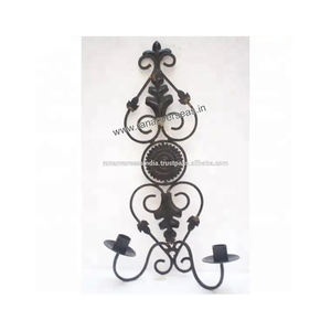 Bougeoir en métal en fer décoratif mural simple et classique pour les décorations de mariage décorations de fête au prix le plus bas - Product Image 1