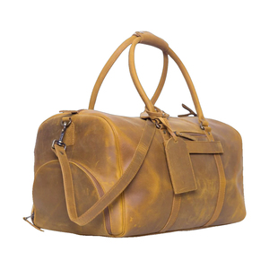Sac polochon en cuir pour femmes à prix avantageux Sacs de voyage pour femmes et hommes Sacs de voyage de grande capacité - Product Image 2
