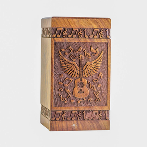 โกศใส่เถ้ากระดูกสำหรับผู้ใหญ่ทำจากไม้โรสวู้ดโกศสำหรับตบแต่ง - Product Image 4