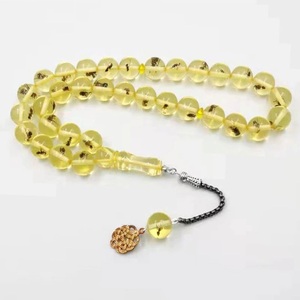 Pakistán Fabrica Cuentas de Oración de Cristal Hechas a Mano, 99 Cuentas, Piedras de Tasbeeh, Regalo Musulmán para Ramadán, Tasbeeh de Oración en Venta - Product Image 6