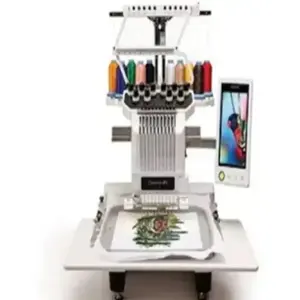 BrotheX Pr1000e Máquina de bordado industrial de 10 agujas Descuento instantáneo Grado de bricolaje con soporte personalizado OEM y ODM - Product Image 1