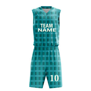 Ensemble de deux pièces pour femmes, maillot de basket-ball, uniforme imprimé, 100% polyester, hiver, avec des motifs de personnages et de lettres - Product Image 5