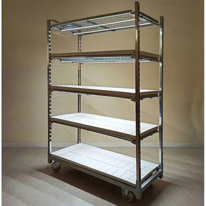 Chariot en treillis métallique pour serre agricole avec kit d'éclairage LED pour la germination et la greffage sans bacs à eau DC - Product Image 2