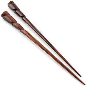 Palillos de Madera de Primera Calidad con Bordes Lisos y Peso Equilibrado, Ecológicos para una Experiencia Gastronómica Refinada, Uso en Fiestas - Product Image 1