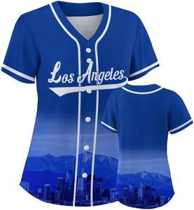 Maillot de baseball personnalisé durable Sublimation Chemise d'équipe respirante élégante et personnalisée Vêtements de sport d'entraînement pour jeunes bon marché vente en gros - Product Image 1