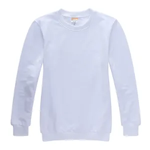 OEM Long Sleeve Crew Neck Sweatshirts <b>Men</b> Plus Size Embossed Logo Print Cotton Drop Shoulder <b>Men</b> Sweatshirt - Product Image 2