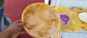 Bols festifs en résine époxy faits à la main élégants pour les tables à manger modernes et luxueuses - Product Image 5