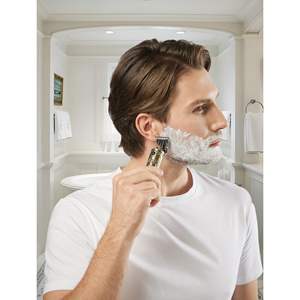 Cortadora de Pelo Eléctrica para Hombre, Inalámbrica, Recargable, Cuchilla en T, Recortadora de Barba, Resistente al Agua IPX7, con Guía para Corte de Pelo - Product Image 2
