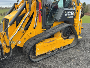 Retroexcavadora de cadenas JCB 1CXT usada, 49HP, cargadora compacta de cadenas, equipo de construcción en venta - Product Image 5