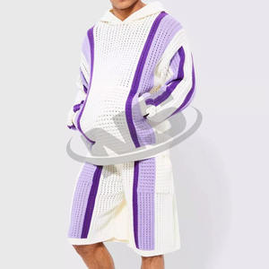 <b>Top</b> Selling <b>Men</b> Hoodies & <b>Shorts</b> <b>Sets</b> Lightweight Breathable Casual Sports Wear Two Piece Custom Logo Outfit - Product Image 4