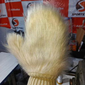 Pantalones Cortos de Invierno de Lujo Personalizados para Mujer, Talla Grande, Solapa Grande, Panel Ligero, Cortavientos, Piel Sintética de Zorro, Cálidos - Product Image 1