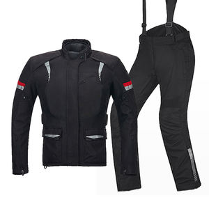 Chaqueta de moto de carreras de invierno Cardura para ciclistas, transpirable, a prueba de viento, con cuello levantado, logotipo frontal hecho en Pakistán - Product Image 5