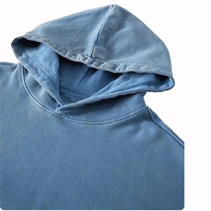 Sudaderas con capucha personalizadas Venta al por mayor Jersey Logotipo personalizado Impresión y bordado Estilo casual y de moda Sudaderas con capucha de gran peso de alta calidad - Product Image 4