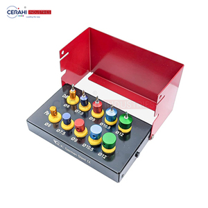 เซราฮีชุดเจาะรากฟันเทียมแบบแมนนวล CDSK-018อุตสาหกรรมพร้อมด้วยหมุดนำทางและตัวขยายผนังสำหรับการผ่าตัดฝัง (คลาส I) - Product Image 2
