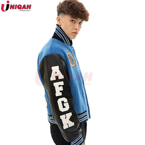 Blouson universitaire d'hiver en laine Melton haut de gamme pour homme – Confortable, respirant, brodé, personnalisable – Vêtement d'extérieur en gros - Product Image 2