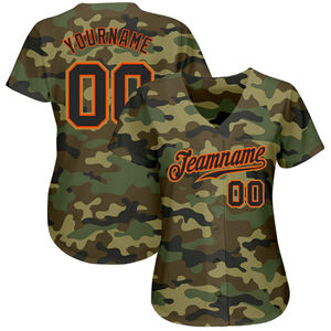 Camisetas de béisbol personalizadas Transpirables de secado rápido Unisex Moda Impresión digital Diseños de colores personalizables 100% Poliéster OEM - Product Image 2