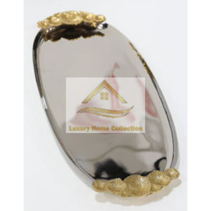 Wooden Enameled and Powder Coated Tray White Color for Food Snack and <b>Sweets</b> Serving and Display in Wedding and <b>Birthday</b> Parties - Product Image 3