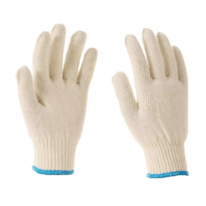 Gants de protection de travail maçonniques en coton 100 % de qualité supérieure, personnalisables, tissu doux et extensible, approvisionnement direct usine en gros - Product Image 1