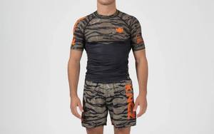 <b>MMA</b> <b>Rash</b> <b>Guard</b> Unisex Professional High Quality Spandex/Polyester Breathable Quick Dry Customizable Logo Color Martial Arts - Product Image 2