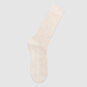 <b>Men</b> Cotton Crew <b>Socks</b>-Premium Classic Mid Calf <b>Dress</b> <b>Socks</b> Breathable ODM Korean Ribbed Plain B MD017 - Product Image 3