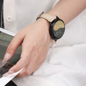 Correa Para Relojes Inteligentes Hecha Con Piel De Vaca Vegetal Con Tapa Magnética Diseño Ligero Grabado Disponible - Product Image 1