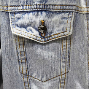 แจ็กเก็ตยีนส์แฟชั่นสำหรับผู้ชายขายดีดีไซน์ล่าสุดวัสดุราคาถูกบริการ OEM - Product Image 4