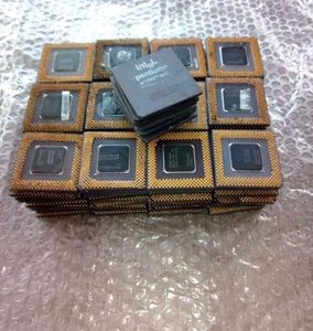 ชิปประมวลผล Intel Pentium คุณภาพแท้ รีไซเคิลจากอุปกรณ์อิเล็กทรอนิกส์ สำหรับใช้งานกับเดสก์ท็อป - Product Image 1
