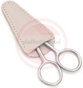 Tijeras vaina cuero tijeras cubierta costura tijera vaina cuero personalizado soporte de cizalla - Product Image 2