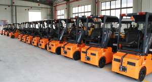 Mini tracteur électrique de remorquage de camion de batterie de remorquage avec 4 roues en caoutchouc à vendre - Product Image 4