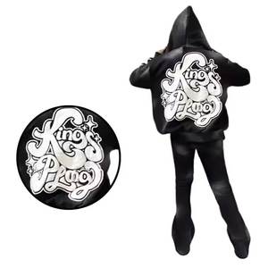 Sweat-shirt avec logo personnalisé pour femmes, style évasé, avec effet soleil, meilleur design Ensemble de sweat à capuche en polaire XXL pour hommes, vêtements de sport d'hiver à prix raisonnable - Product Image 4