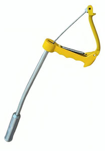 Aplicador de bolas, pistola de bolo de vaca curvada, mango de agarre recubierto de Color, acero inoxidable, todo tipo de instrumentos veterinarios disponibles - Product Image 6