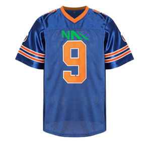 Vêtements de sport de pratique de football américain pour hommes élégants Logo personnalisé Maillot en maille de polyester léger avec manches courtes - Product Image 5