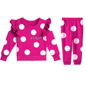 ชุดวอร์มสไตล์โมเดิร์นสำหรับเด็กชุดวิ่งพิมพ์โลโก้สำหรับเด็ก - Product Image 3