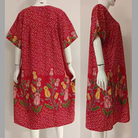 Vestido Batik informal para mujer, vestido tradicional indonesio, cómodo de usar a diario