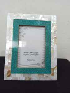 Cadre photo en métal 8x10 de bonne qualité en nacre pour décoration de maison - Product Image 4