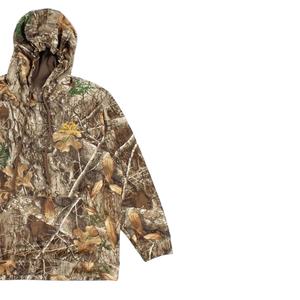 Nueva sudadera térmica de lujo para camping, con estampado de camuflaje de algodón grueso bordado y estampado de árbol real de la selva, para caza, al por mayor. - Product Image 3