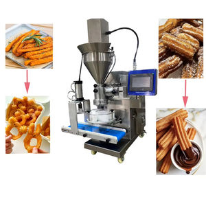 Machine à churros entièrement automatique à haute efficacité 220V, nouvelle machine à churros, fabrication de pâtisseries frites espagnoles croustillantes et irrésistibles, acier inoxydable 304 - Product Image 1
