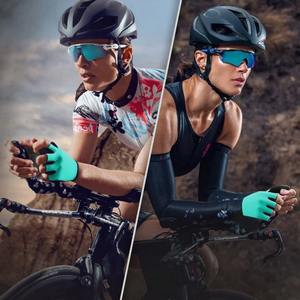 Guantes de Ciclismo de Medio Dedo con Gel Líquido Acolchado, Antideslizantes, Absorbentes de Impactos, Pantalla Táctil, Impermeables, Guantes de Ciclismo de Verano, Pakistán - Product Image 6