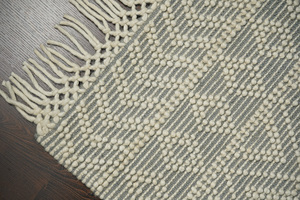 Premium Quality Luxury Handwoven Wool <b>Boho</b> <b>Rug</b> Modern Handmade Woollen Washable <b>Rug</b> for Stylish Home - Product Image 5