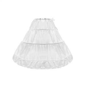 Robe de bal à manches longues pour enfants avec col montant, dentelle, sequins et motifs imprimés - Product Image 6