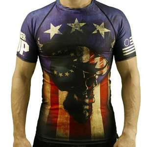 Fight Training Gear Custom <b>Men</b> Rashguard / Customized Design Mma <b>Rash</b> <b>Guard</b> - Product Image 4