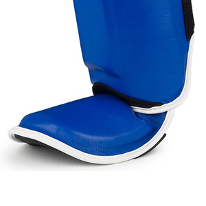 Protège-tibia pour hommes de super qualité Nouveau modèle en cuir avec fonction de séchage rapide Excellente protection à un prix économique - Product Image 5